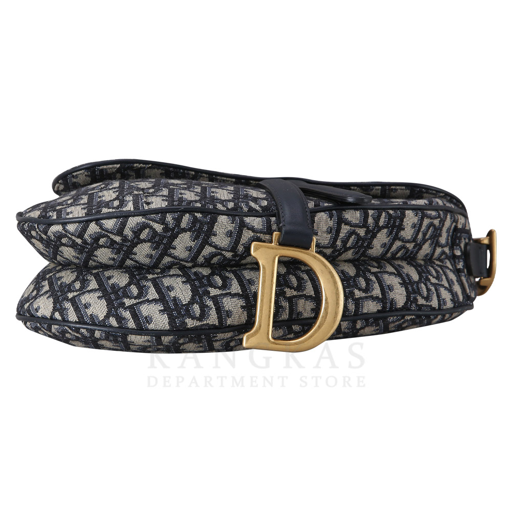 CHRISTIAN DIOR(USED)크리스찬디올 오블리크 새들백 미디움